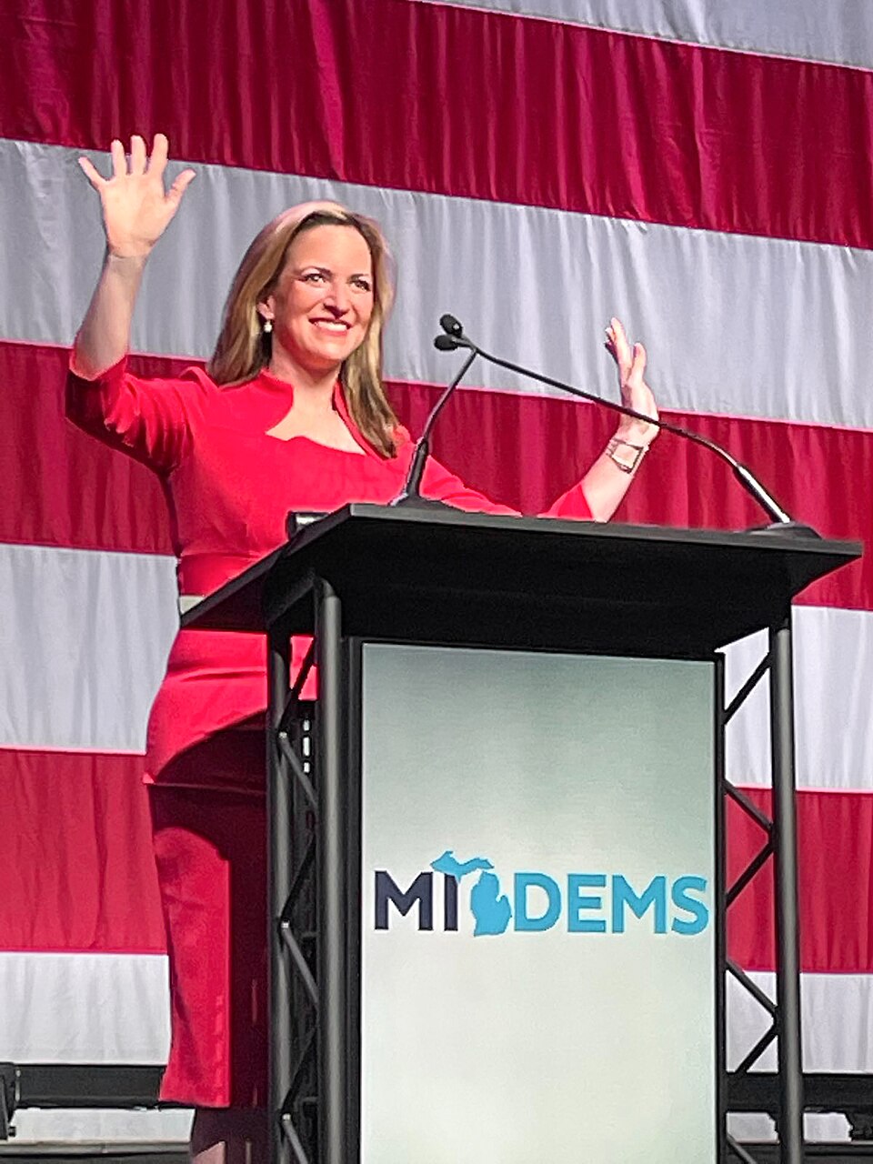 Portrait of Michigan Secretary of State Jocelyn Benson